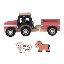 Tractor Cu Remorca Si Animalute