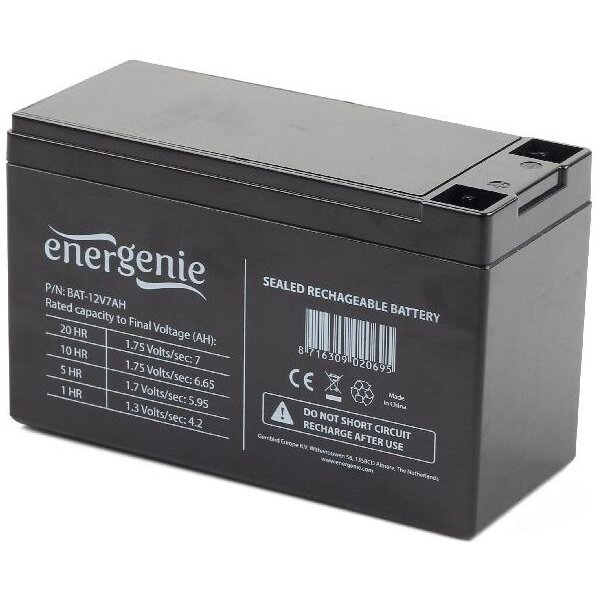 Acumulator Gembird BAT-12V7AH pentru UPS