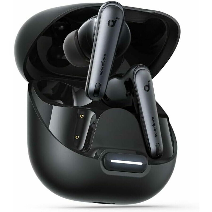 Casti Wireless TWS Soundcore Liberty 4 Pro Tip Butoni Bluetooth 5.3 6 x Mic IPX5 ANC Negru