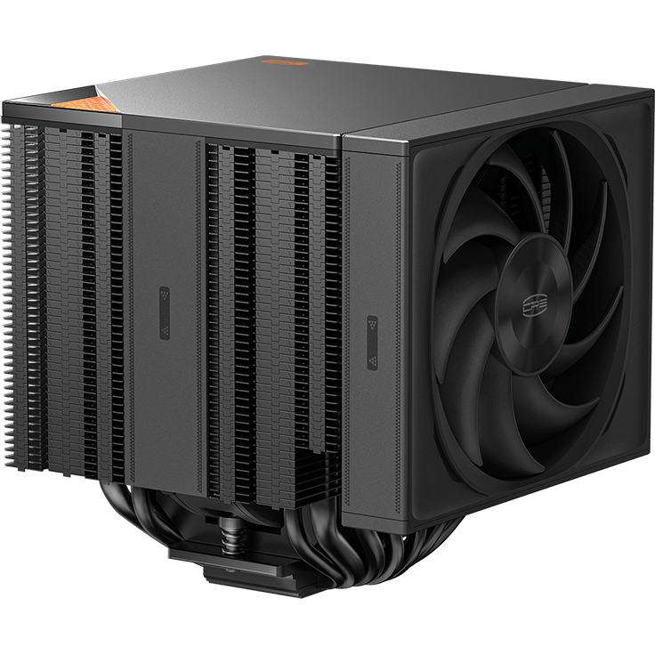 Cooler RZ820 Racire cu Aer Ventilatoare 1x140MM si 1x120MM 500 - 2200RPM  Negru