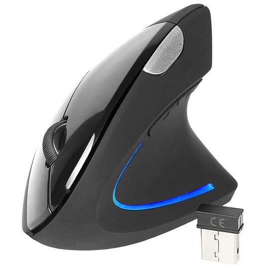 Mouse TRAMYS44214, Flipper nano USB, 1600 DPI, negru