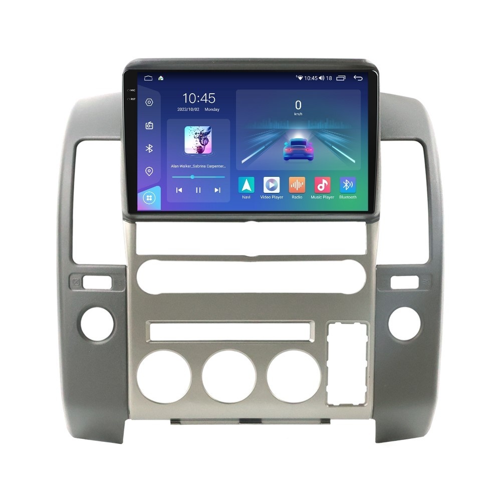 Navigatie dedicata cu Android Nissan Pathfinder III R51 2005 - 2010 cu navigatie originala, 4GB RAM, Radio GPS Dual Zone, Display 2K QLED 9.5" Touchscreen, Internet Wi-Fi si slot SIM 4G, Bluetooth, MirrorLink, USB