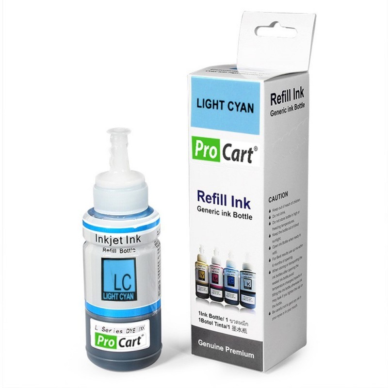 Consumabil Cerneala refill foto DYE Light Cyan pentru Epson seria L