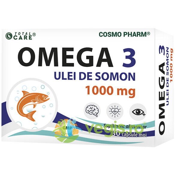 Omega 3 Ulei de Somon 30cps