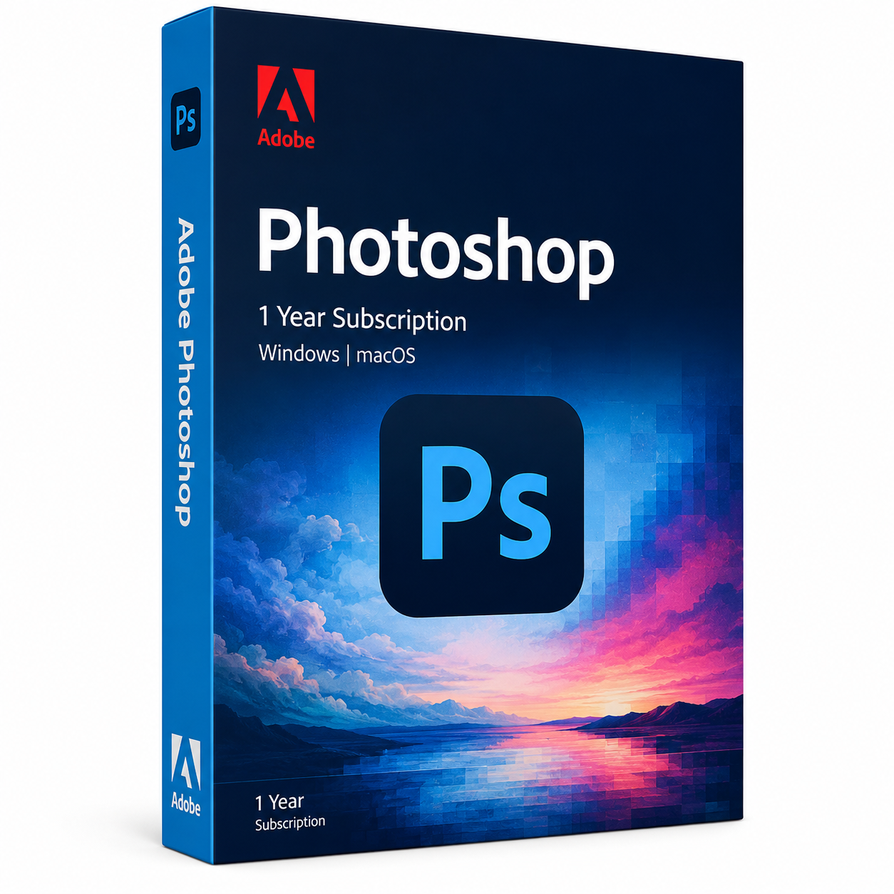 Adobe Photoshop ,   Licenta Individual   1  An pentru Windows E i Mac