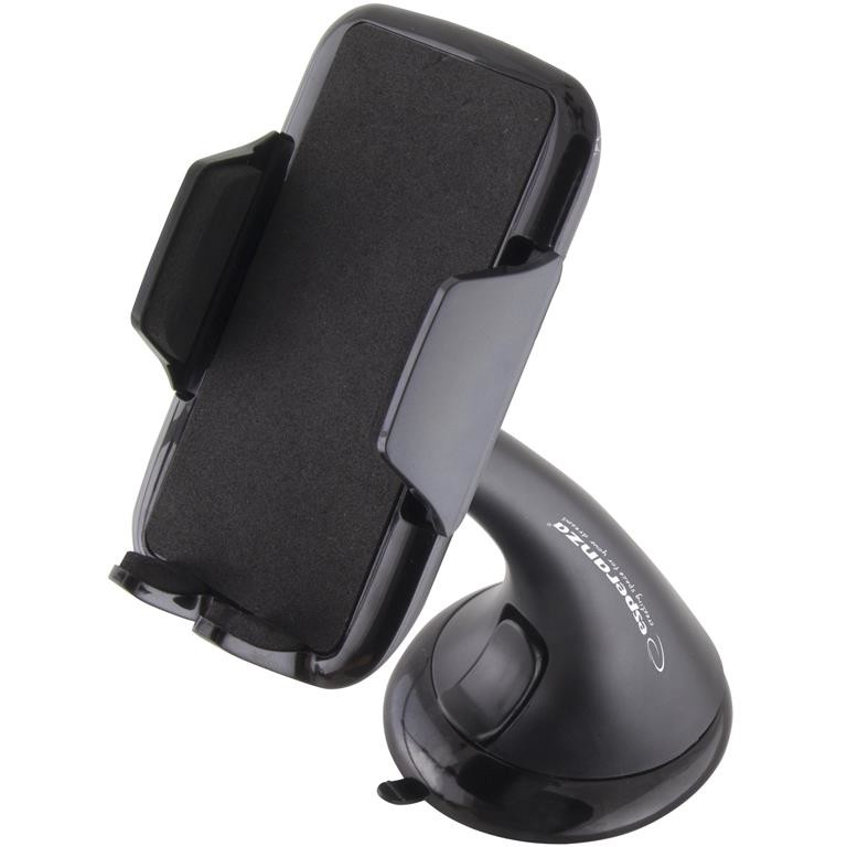 Suport auto telefon  EMH113 Beetle, prindere bord, negru
