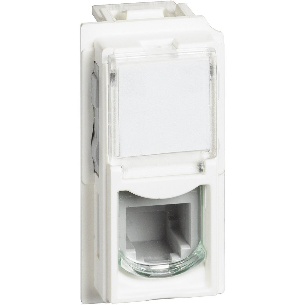 Priza telefon RJ11 Bticino Living Now KW4258RJ11, alb