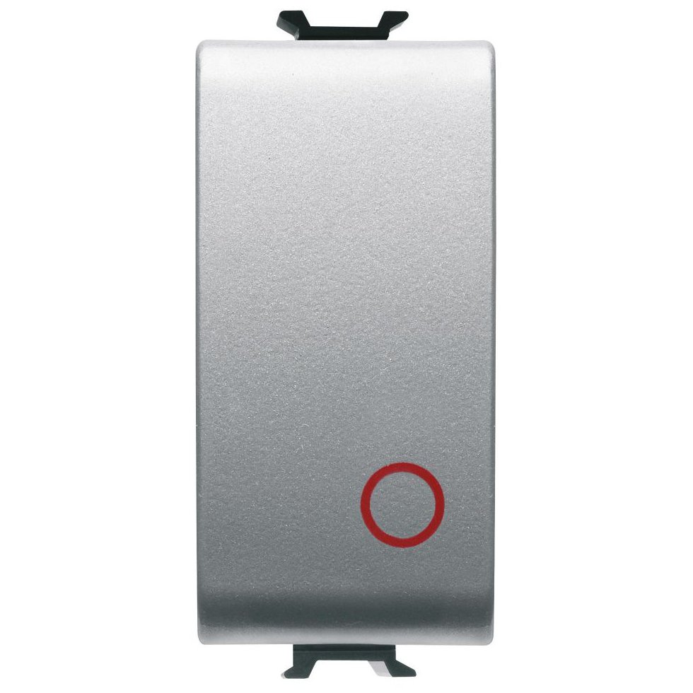 Buton cu revenire NC 16A 1M Gewiss Chorus GW14137, titan