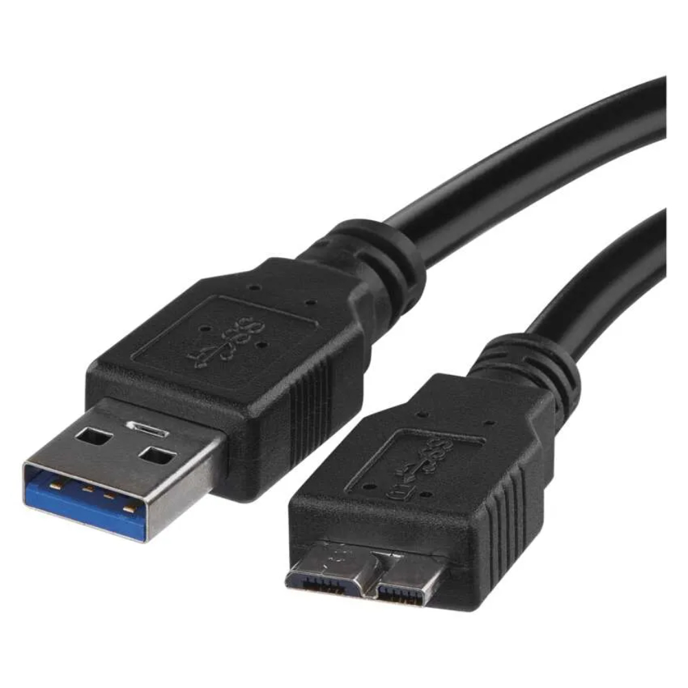Cablu hard disk USB 3.0 Emos, tata A - tata micro B, 1 m