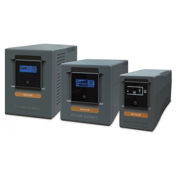 Netys PE 1500VA / 900W, 6 x IEC, LCD