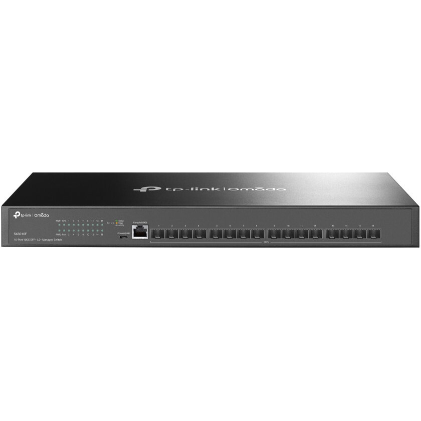 Switch 16-Port 10 G Sfp+ Managed  16 10 G Sfp+ Slots Negru