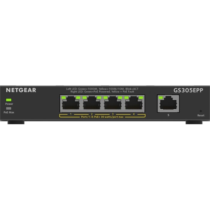 Switch 5 porturi Black
