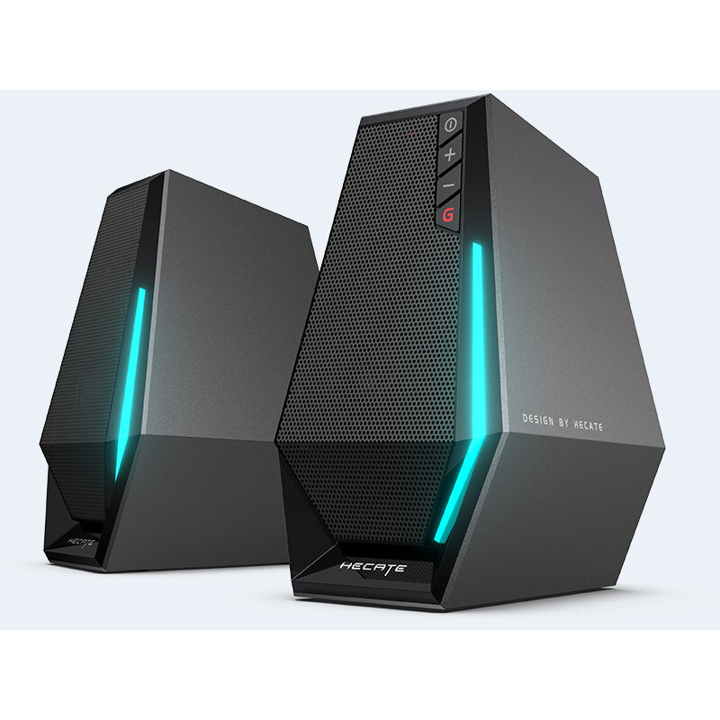 Boxe Gaming 2.0 RMS 2x2.5W Bass 2.5inch BT/USB/AUX 12x LED RGB Negru