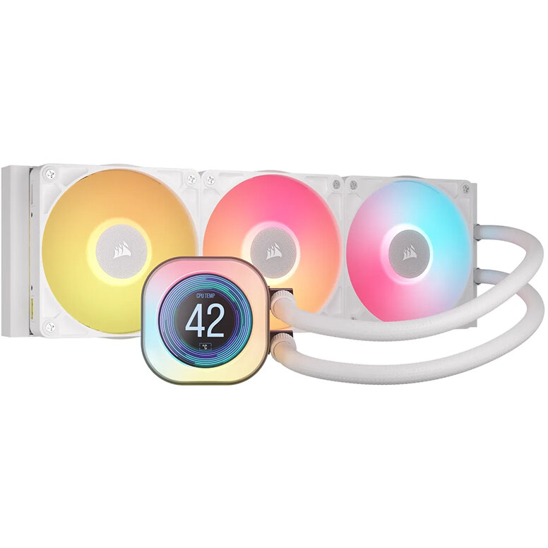 Cooler procesor iCUE LINK Titan 360 RX LCD RGB White