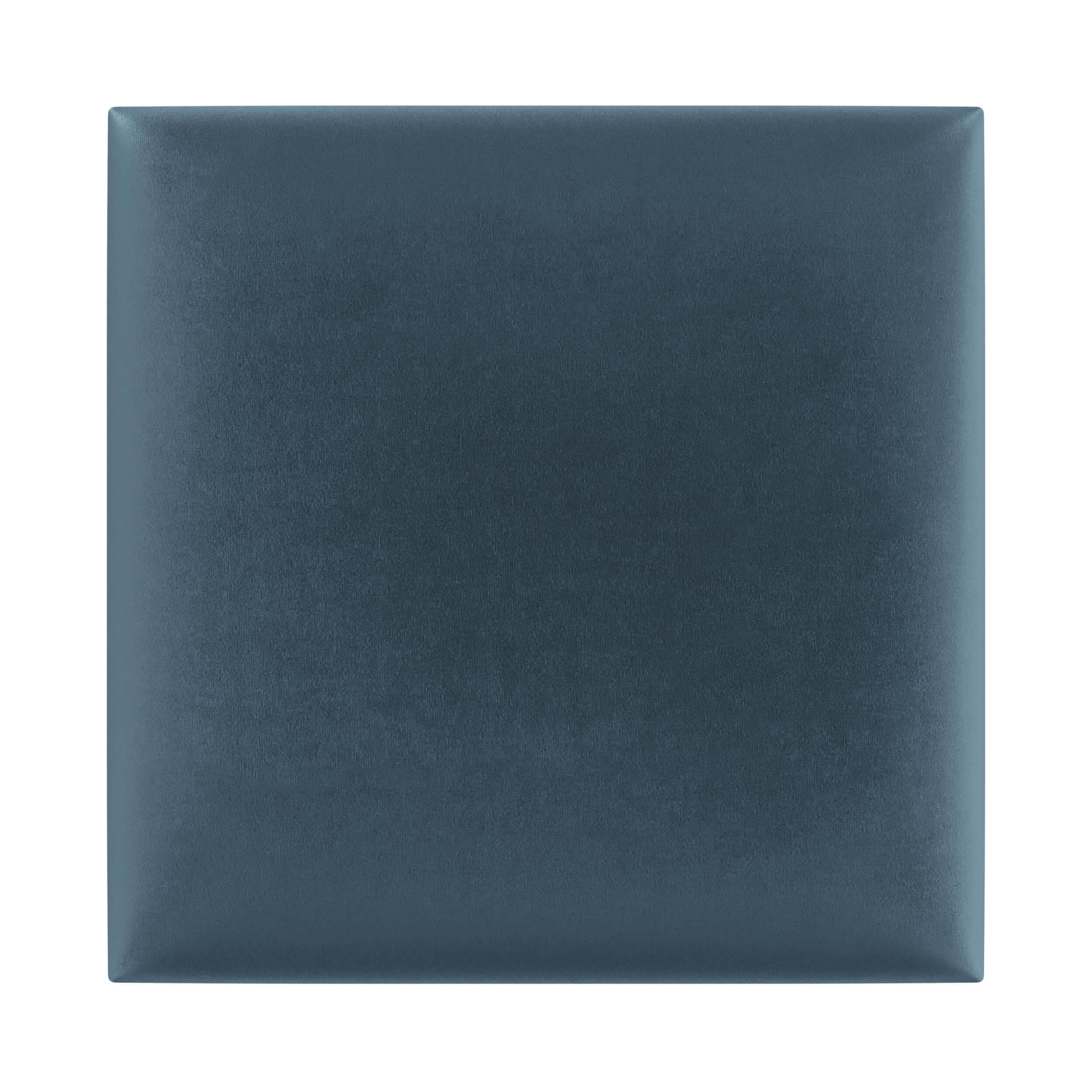 Panou decorativ tapitat, Simple R74, albastru, patrat, 300 x 300 x 37 mm