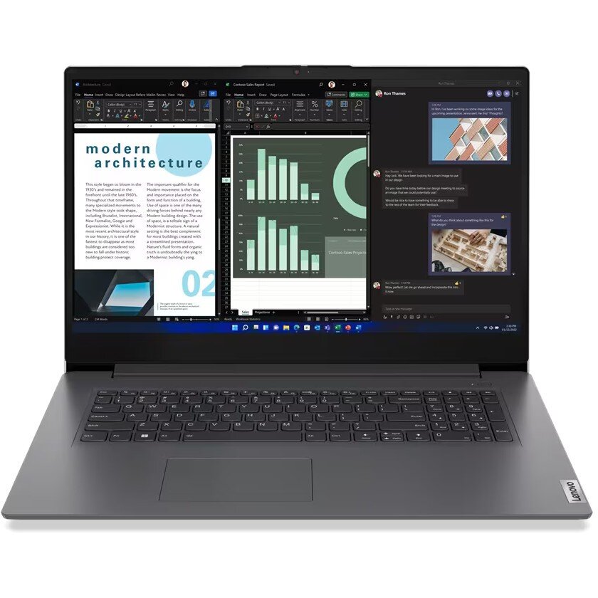Laptop V17 G4 Intel Core i5-13420H 17.3inch FHD 16GB 512GB Windows 11 Pro Gri