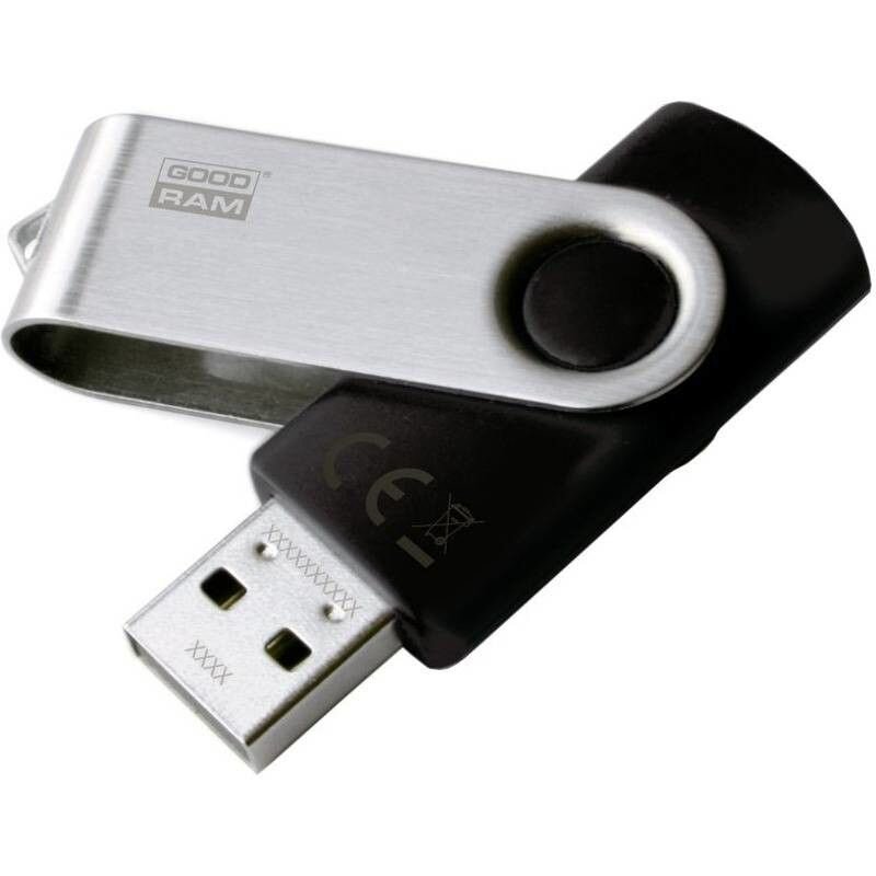 Memorie USB Goodram UTS2, 64GB, USB 2.0, Negru