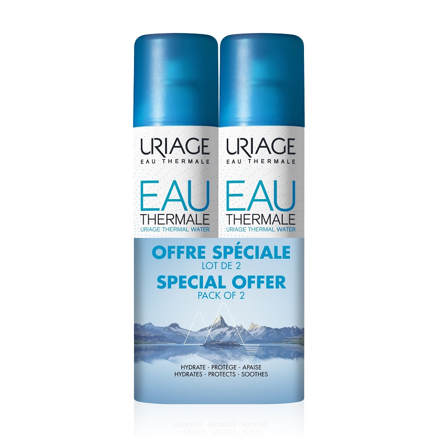 Pachet Apa termala, Uriage (Concentratie: Apa termala, Gramaj: 300 ml + 300 ml)