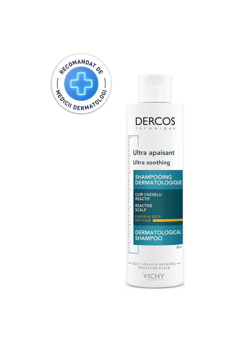 Sampon  Dercos Ultra Soothing - 200 ml - Uscat