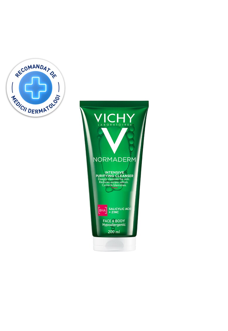 Gel de curatare purifiant pentru ten gras cu tendinta acneica  Normaderm - 200 ml