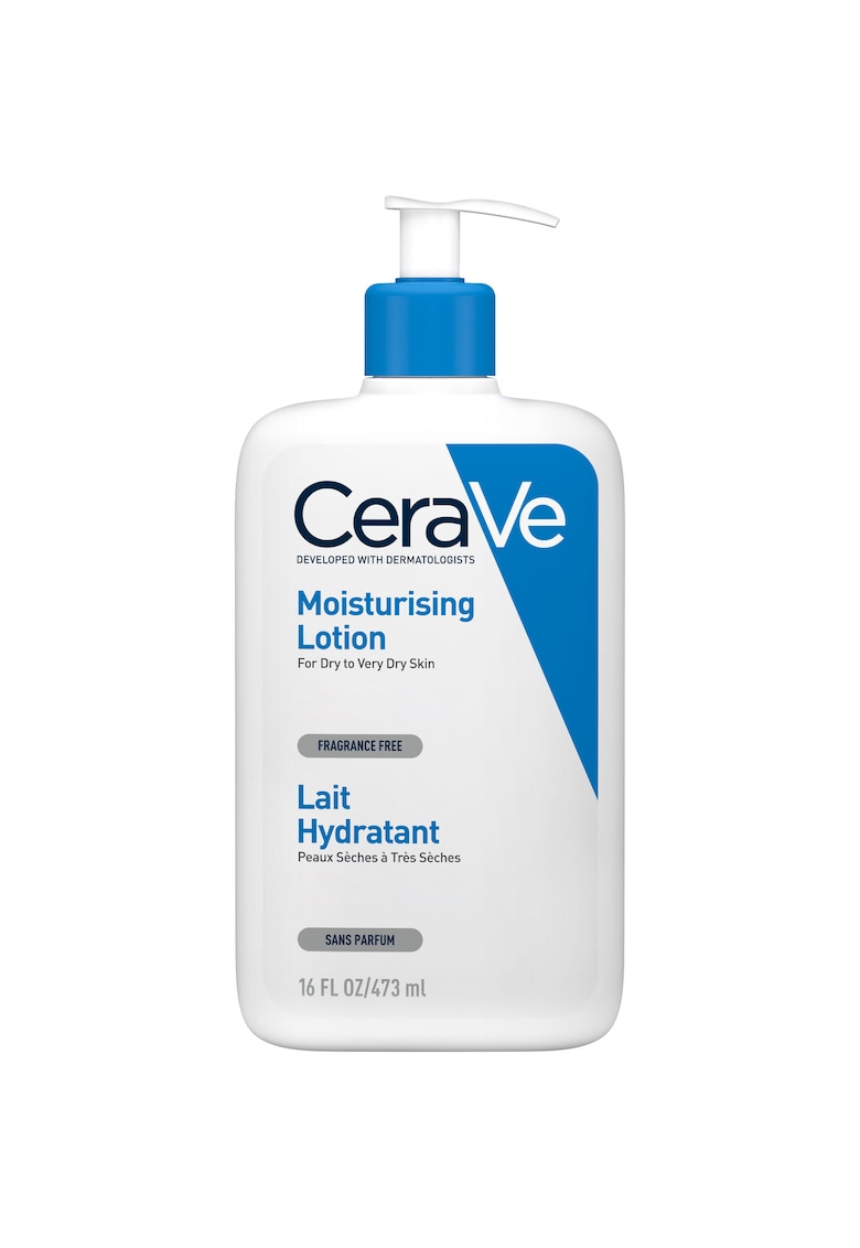 Lotiune hidratanta pentru fata si corp  cu ceramide si acid hialuronic - pentru piele uscata si foarte uscata - 236 ml
