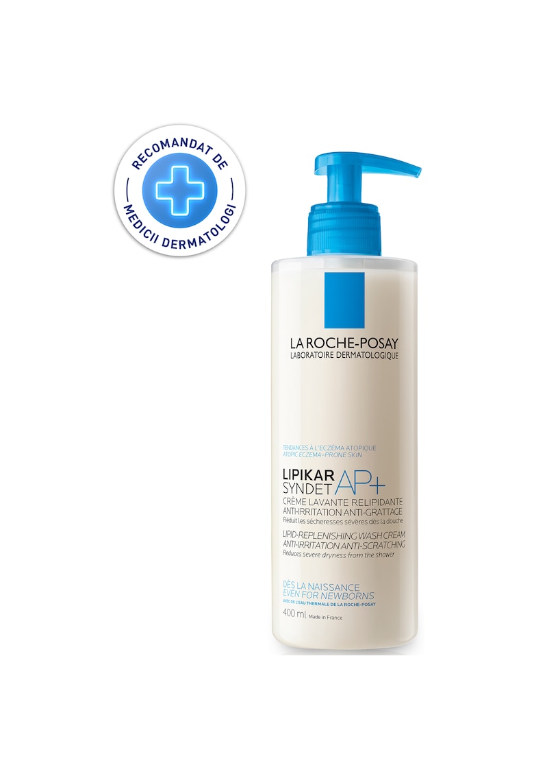 Gel de curatare anti-iritatii  Lipikar Syndet pentru bebelusi - copii si adulti - 400 ml