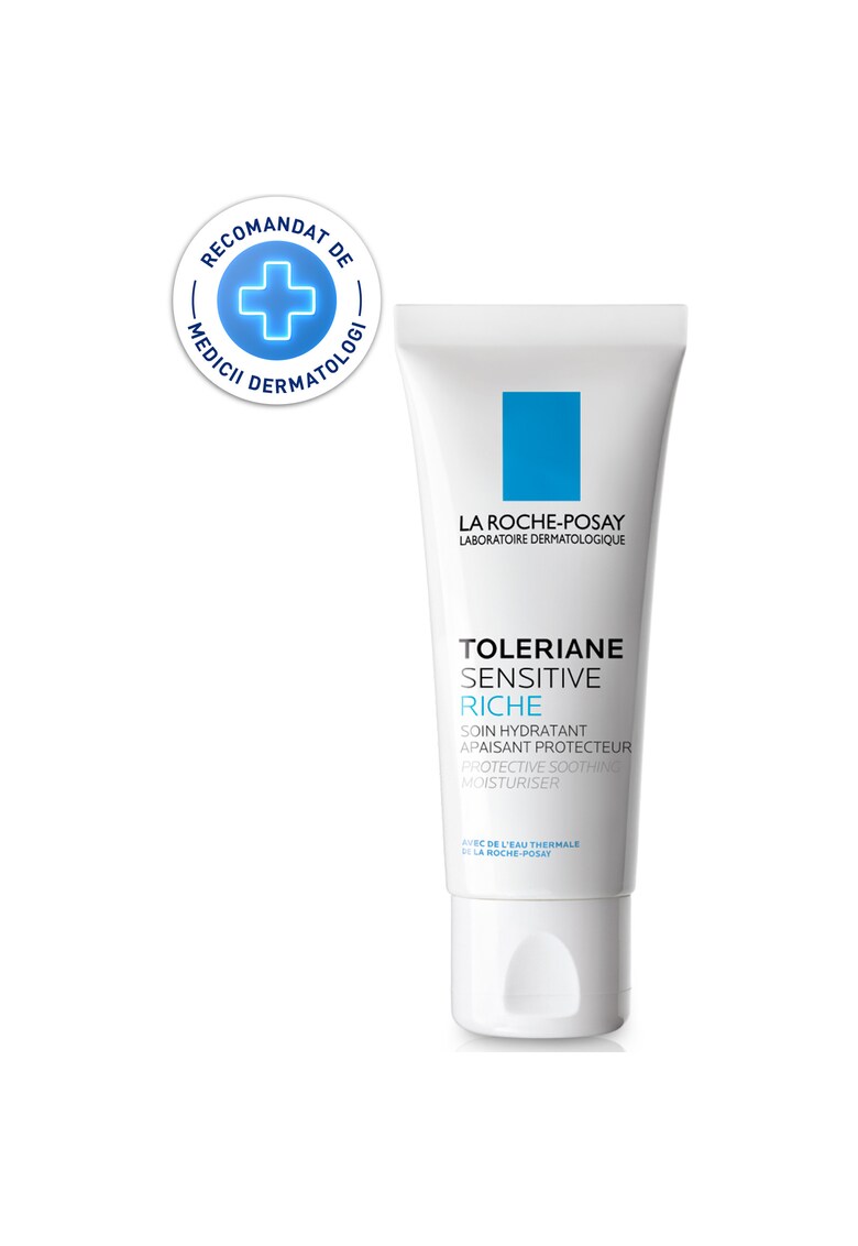 Crema hidratanta pentru tenul sensibil sau uscat  Toleriane Sensitive Riche - 40ml