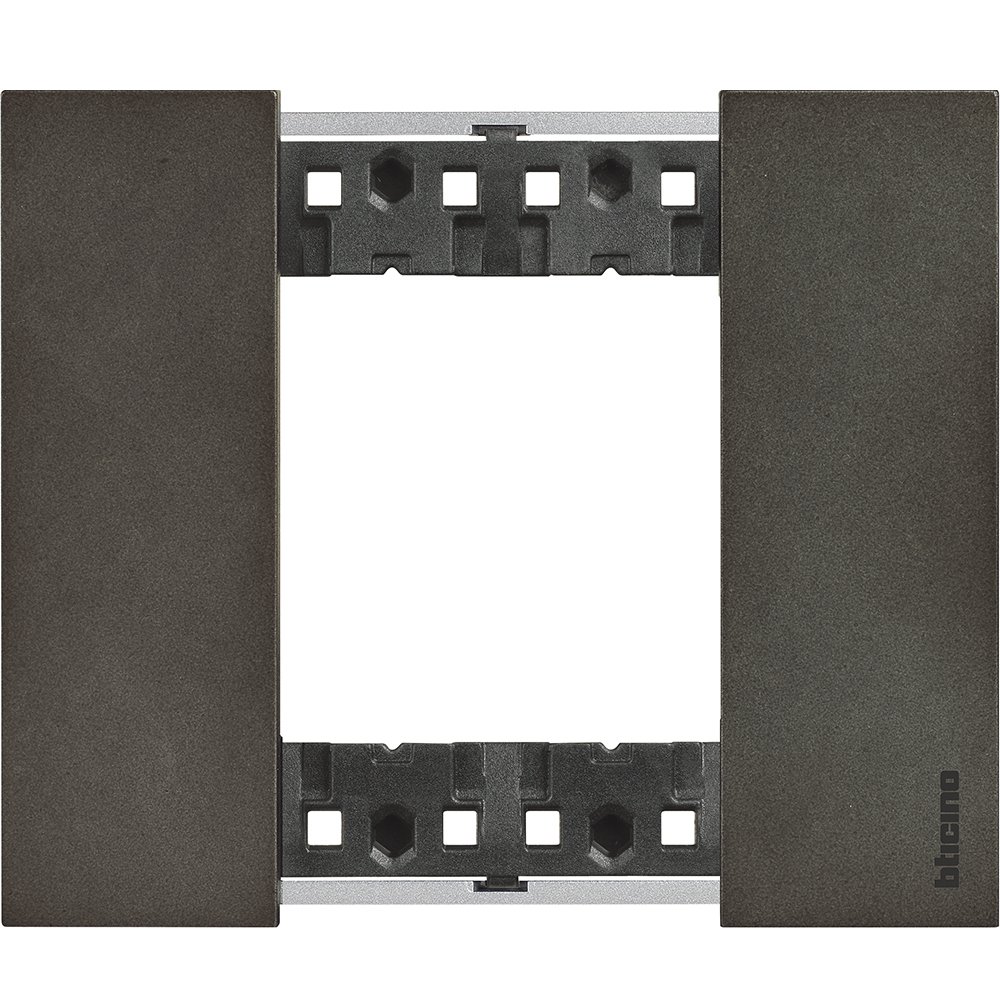 Rama ornament 2 module Bticino Living Now KA4802NG, space