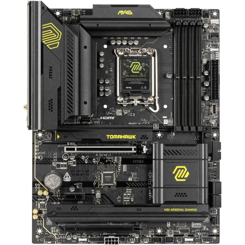 Placa de baza MAG B860 Tomahawk WiFi Intel LGA1851 ATX