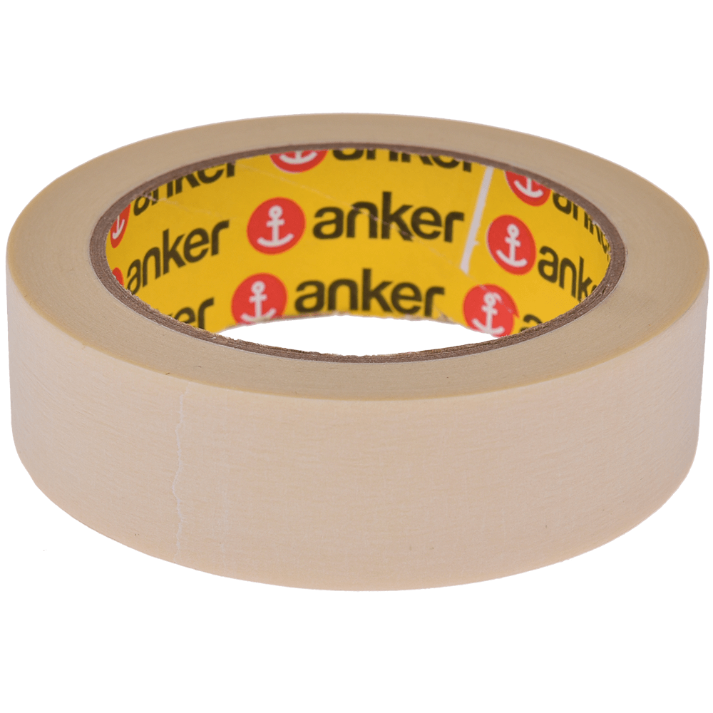 Banda mascare Anker 80 gr, alba, interior/exterior, 30 mm