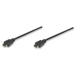 Cablu HDMI Manhattan, 10 m, Negru