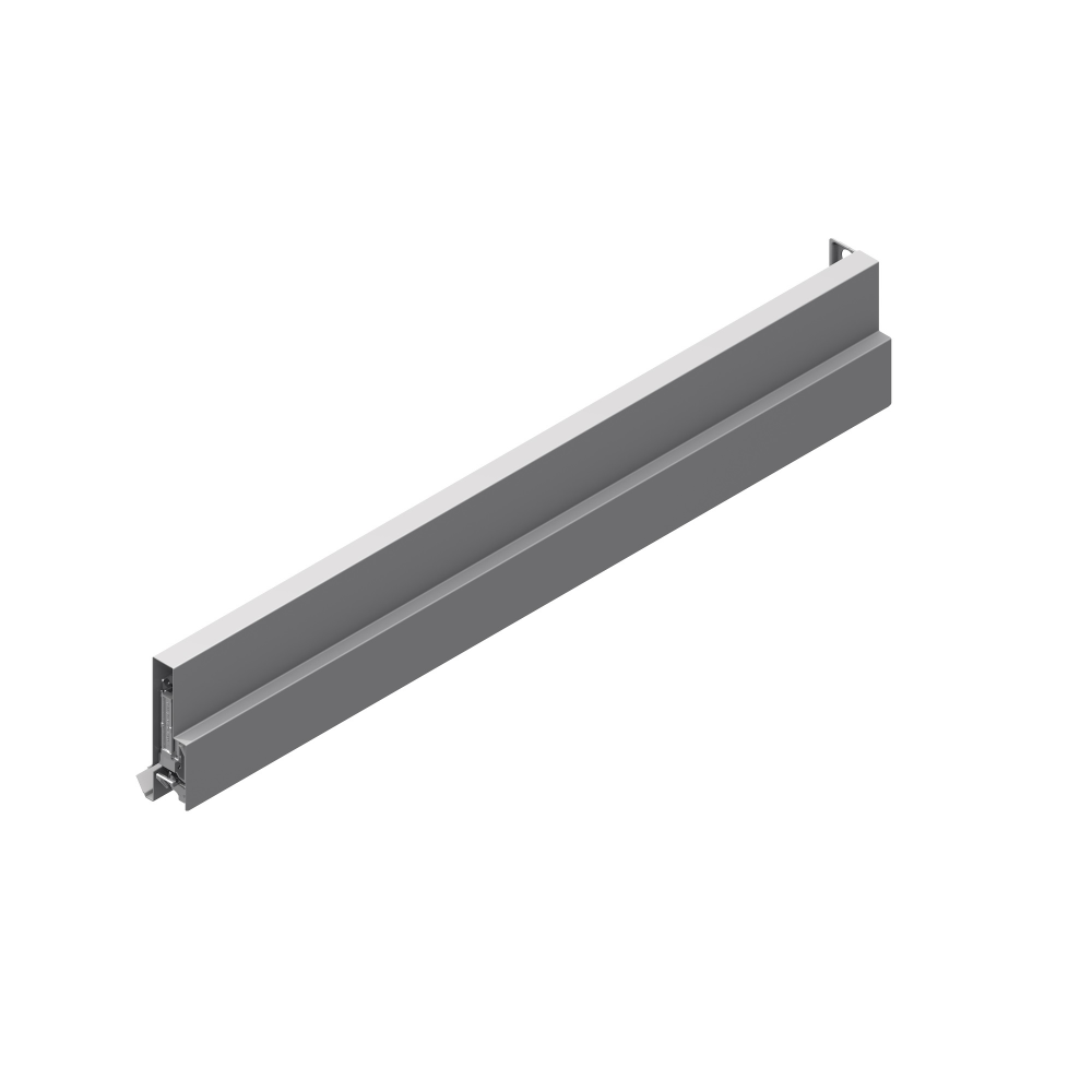 Laterala dreapta Nova Pro Scala, otel, silver, 90 x 500 mm