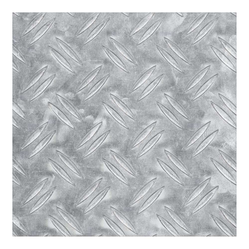 Tabla aluminiu striata AL NATUR, 120 x 1000 x 1.5 mm