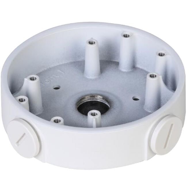 Cutie de distributie Dahua PFA139 alba, din aluminiu, 108x28.5 mm