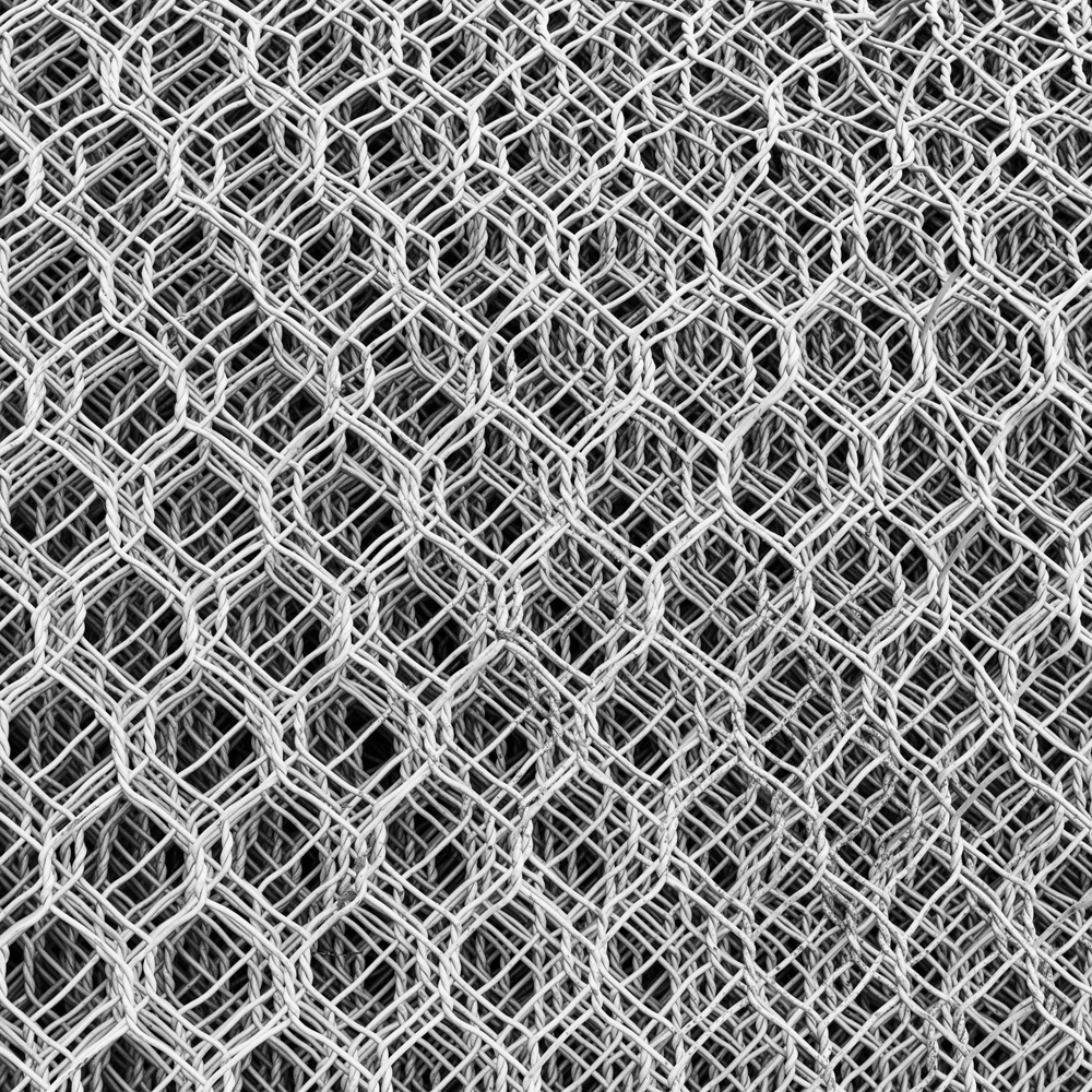 Plasa rabitz impletita, zincata, rola, grosime fir 0.8 mm, 1 x 25 m