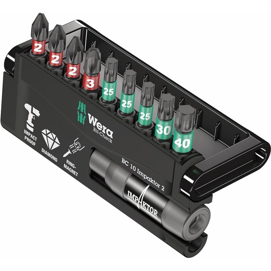 Impaktor Bit-Check 10 pieces (05057 - Bit assortment