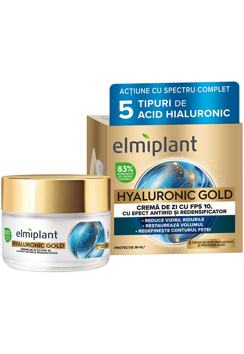 Crema de zi anti-rid  Hyaluronic Gold - 50 ml