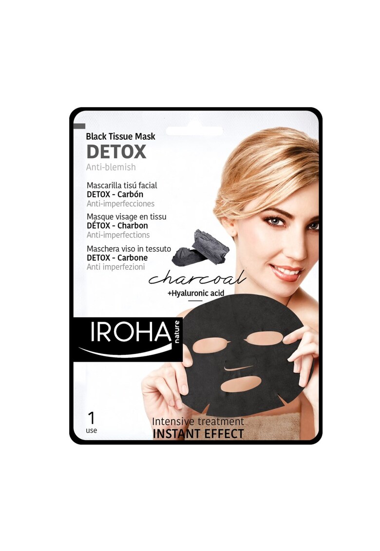 Masca pentru ten  CHARCOAL- Detox