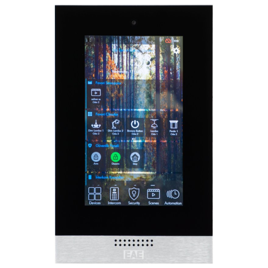 MIOLA Touch panel 7 Inch, intrari 5CH black EAE Technology 5002930