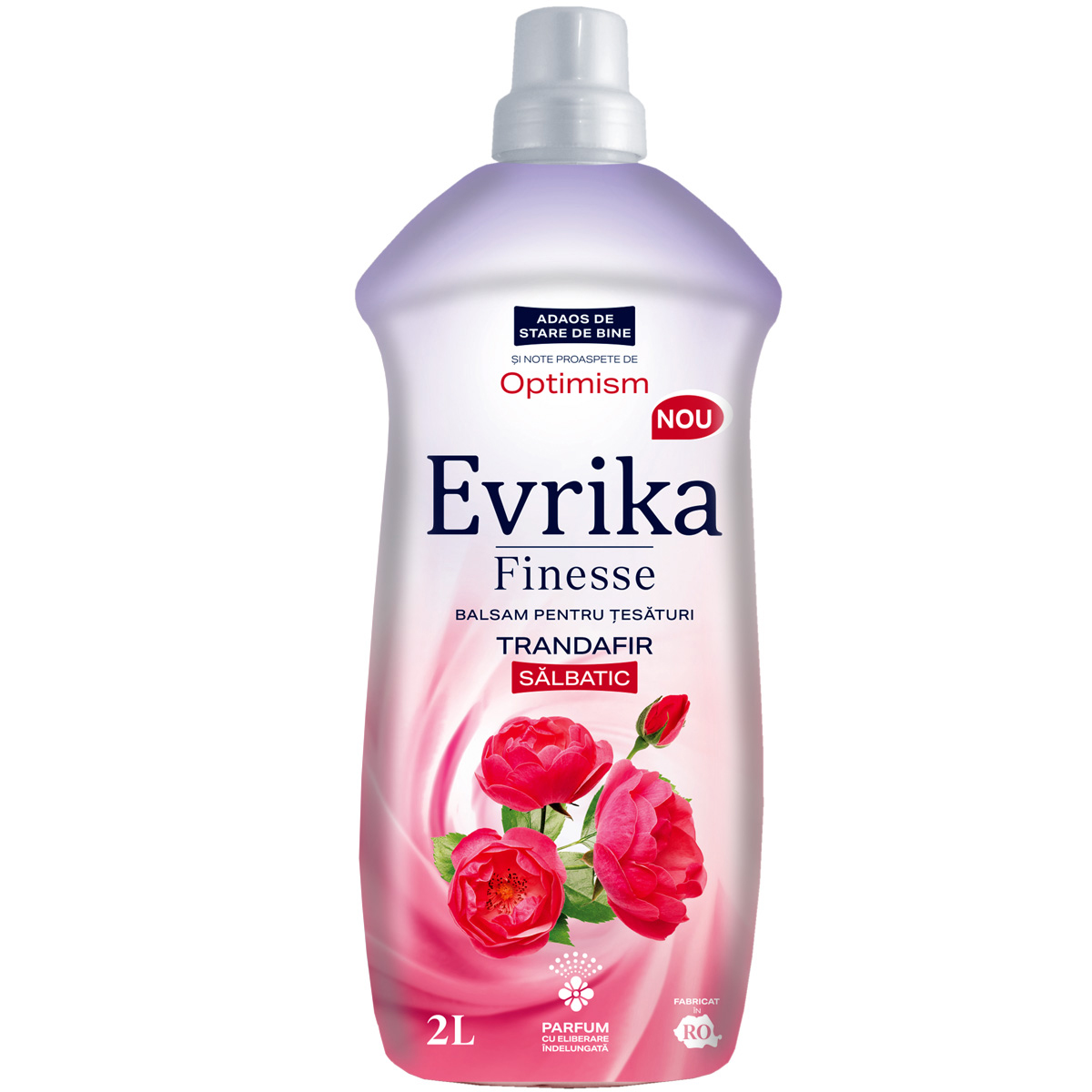 Balsam de rufe Evrika Finesse, Trandafir salbatic, 2 l