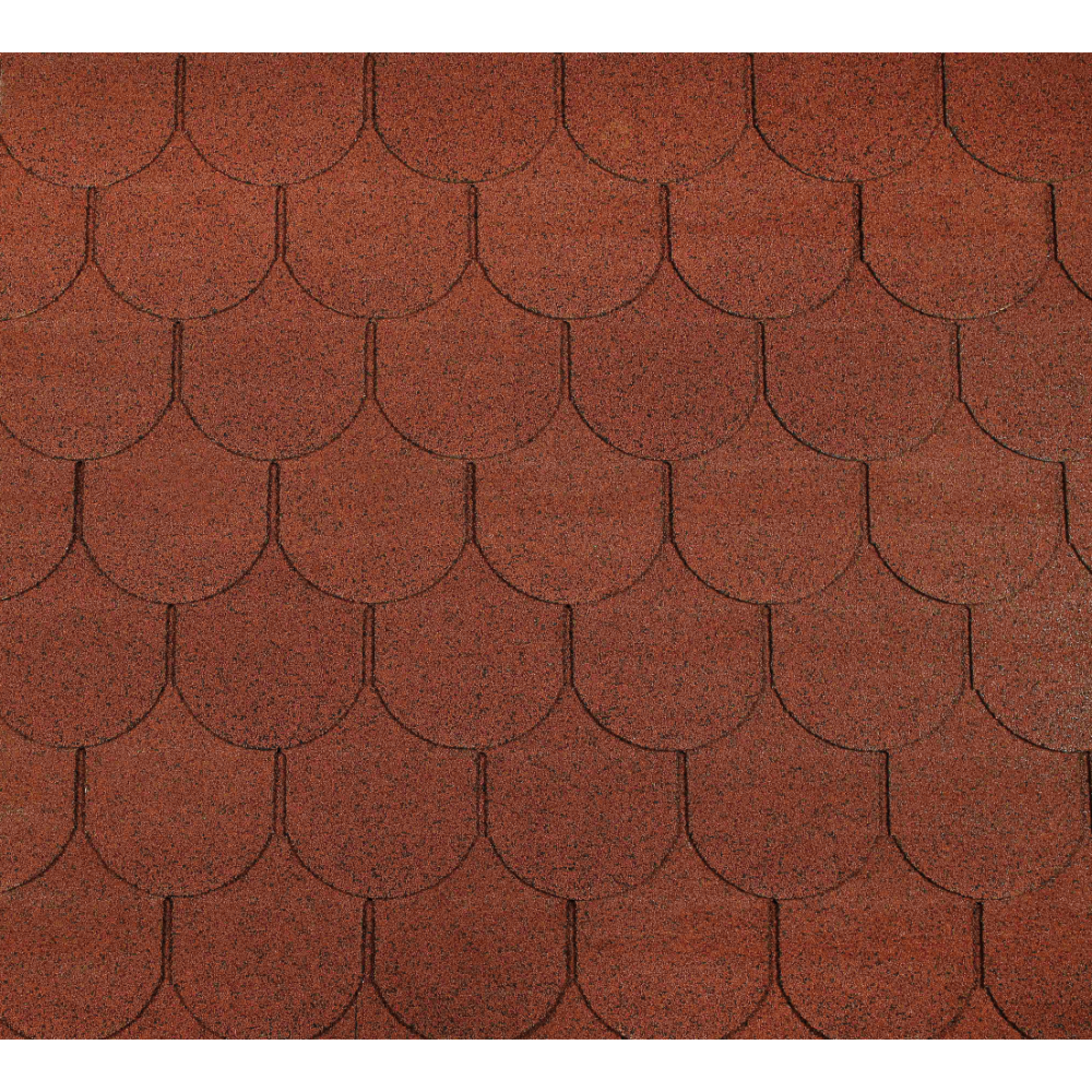 Sindrila bituminoasa forma solzi, rosu, 2.8 mm