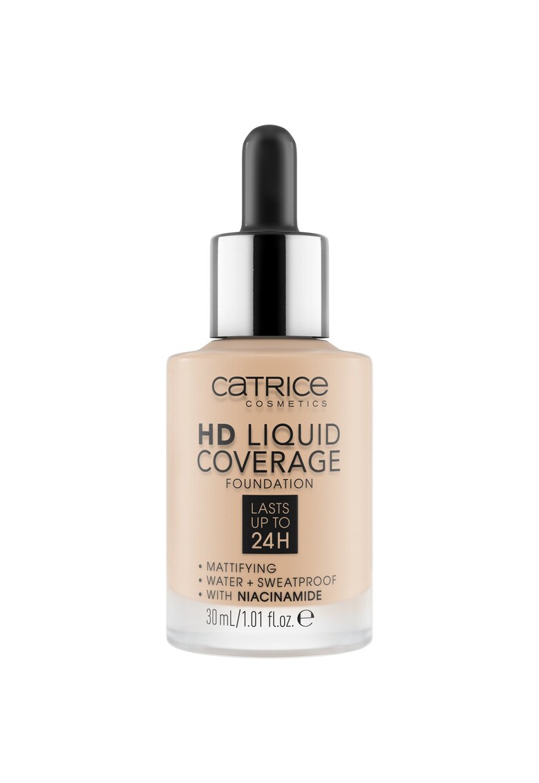 Fond de ten  HD Liquid Coverage Foundation -30 ml - 010
