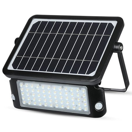 Reflector LED 10W 4000K cu incarcare solara V-TAC SKU-8550