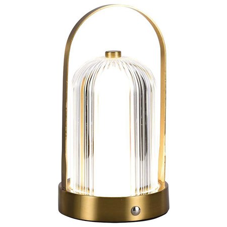 Lampa birou 3IN1 cu acumulator 1800MAH - french gold V-TAC SKU-7989
