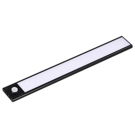 Corp iluminat LED 2.5W 3000K IP20 cu senzor miscare - negru V-TAC SKU-2968