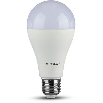 Set 3 becuri 8.5W A60 E27 6500K V-TAC SKU-217242