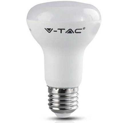 Bec LED R63 E27 8.5W 3000K alb cald, cip Samsung V-TAC SKU-21141