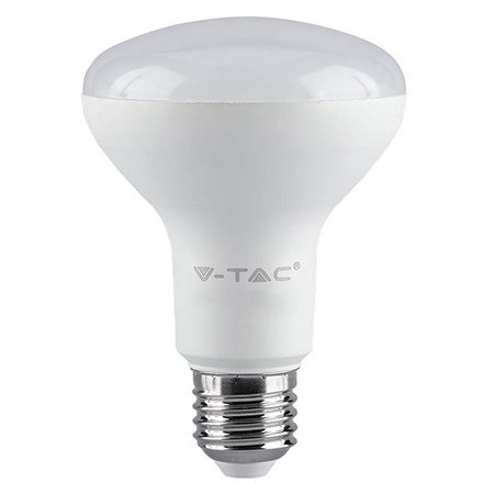 Bec LED R80 E27 10W 4000K alb netru, cip Samsung V-TAC SKU-21136