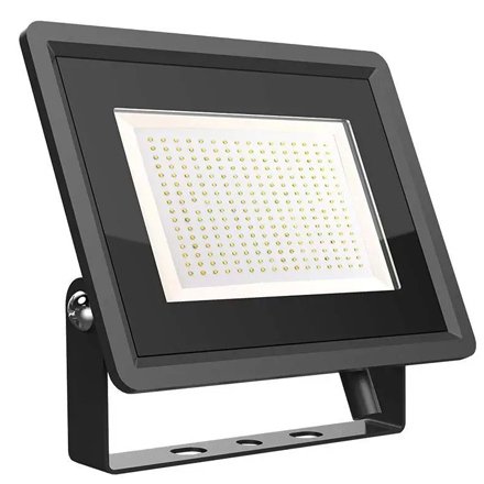 Proiector LED SMD 200W, lumina alb rece 6400K, IP65, culoare negru SKU-6734