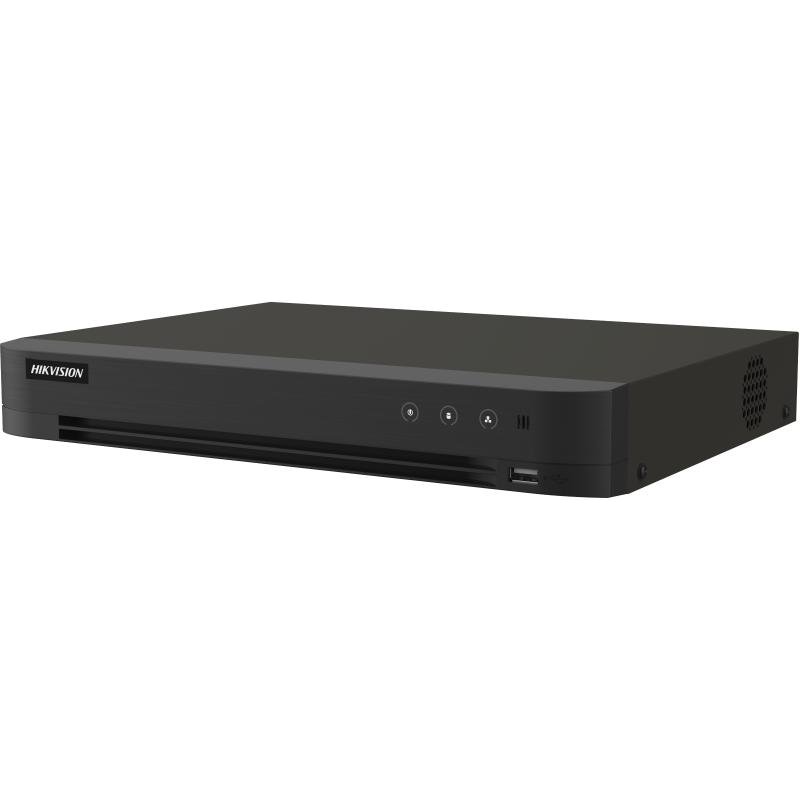 DVR TurboHD AcuSense 16 canale Hikvision IDS-7216HUHI-M2/X/4A+16/4, 8MP, alarma, 2xSATA